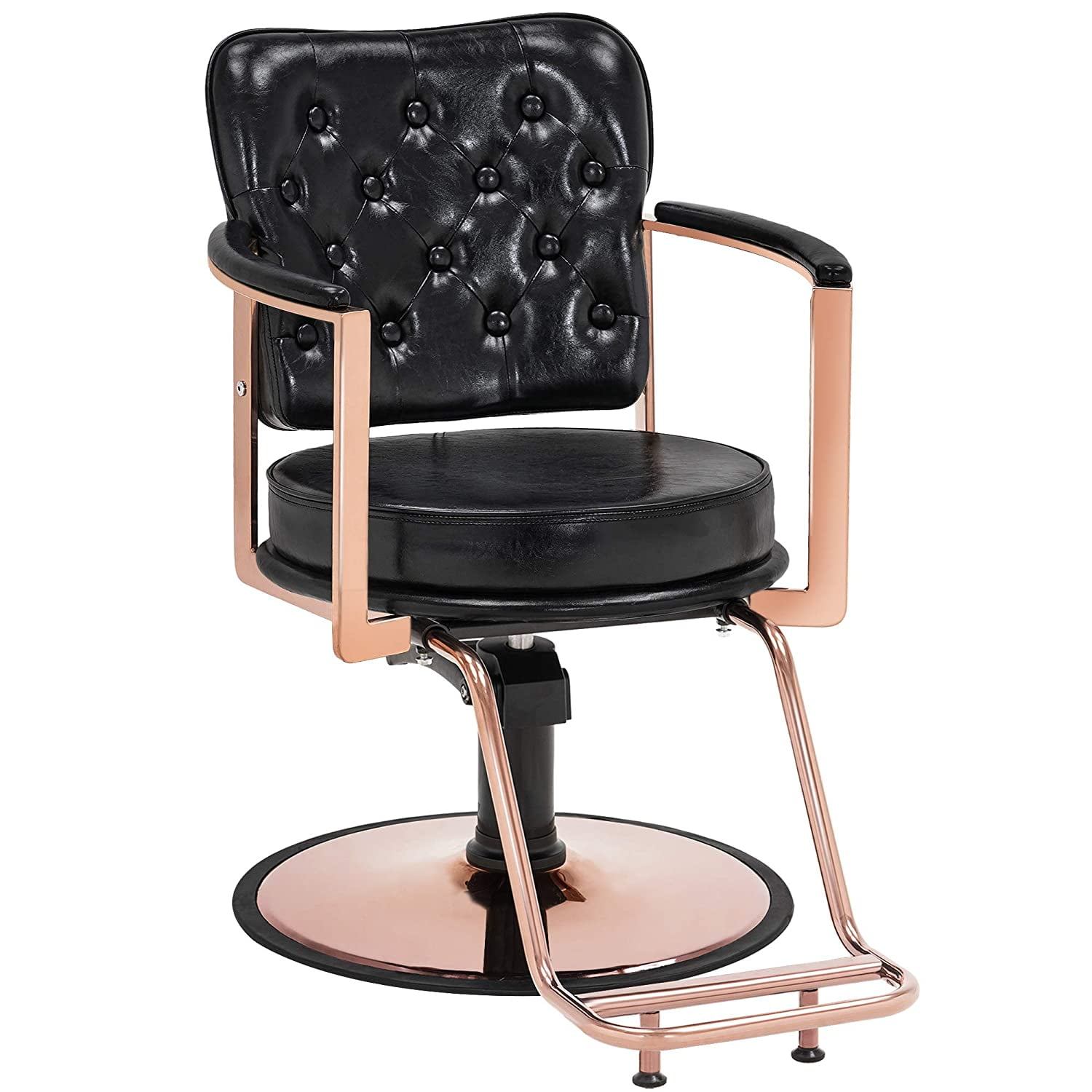 BarberPub Salon Chair for Hair Stylist,Vintage Salon Chair Hydraulic