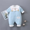 thumbnail image 2 of Odeerbi Baby Girls Boys Clothes Baby Rompers Autumn Winter Plus Cotton Thermal Romper Jumpsuit, 2 of 4