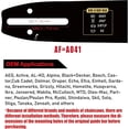 thumbnail image 5 of 18 Inch Chainsaw Bar& Chain Combo - 3/8" LP Pitch, .050" Gauge, 62 Drive Links Fits Poulan, Kobalt, Echo, Ego, Greenworks& More (3 Chains+ 1 Bar), 5 of 13