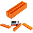 thumbnail image 4 of Veeki Battery Welding Clamp, 2PCS Industrial Plastic Adjustable 18650 Battery Pack Spot Battery Container Welding Fixing Clamp (8-Section)-0518, 4 of 5