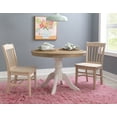 thumbnail image 3 of Linon Halsey Dining Chairs, Set of 2,Unfinished, 3 of 15