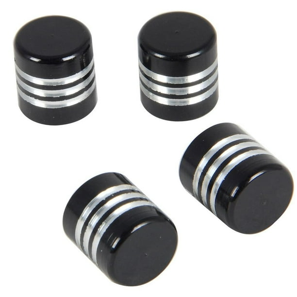 Tire Valve Cap Black Streak Decorative Valve Stem Caps For Car Set Of 4 Walmart Com Walmart Com