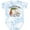 Tie Dye Blue, variant on Inktastic Future Bookworm Like My Mom Boys or Girls Baby Bodysuit