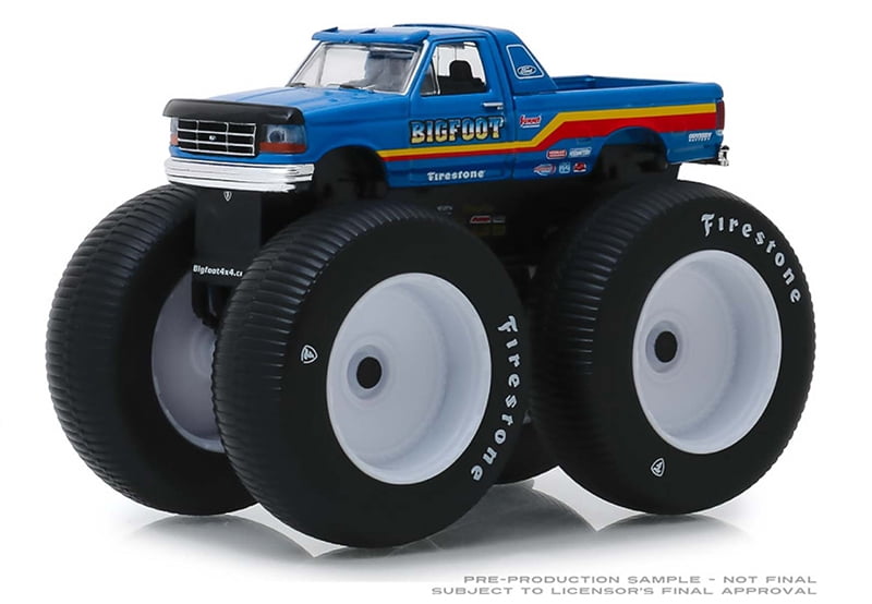 1 18 Kings Of Crunch Bigfoot 1 1974 Ford F 250 Monster Truck With 66 Inch Tires Walmart Com