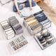 thumbnail image 5 of Organizador de cajones para jeans, cajón de ropa lavable y plegable, caja de almacenamiento con compartimentos transpirables para jeans, camisetas, pantalones, suéteres (blanco, 2, 5 of 5