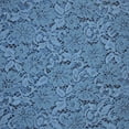 thumbnail image 3 of Zelouf Abigail Floral Corded Lace  , Sewing, DIY, Crafts Fabric by the Yard, Luminous Blue, 3 Yard, 3 of 3