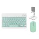 thumbnail image 4 of Kit de teclado Bluetooth con ratón y soporte Rosa, 4 of 6