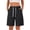 Black #35, variant on Evdexr Cargo Shorts for Women Knee Length Drawstring Bermuda Shorts 2026 Belted Hiking Shorts Lightweight Elastic Waist Casual Short with Multi Pockets Black L