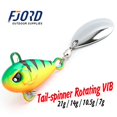 thumbnail image 2 of FJORD Tail Spinning-Plantilla de Metal giratoria, cebo giratorio de equilibrio, VIB, cuchara giratoria, aparejos de pesca, señuelo que se hunde, 7g, 10,5g, 14g, 21g, nuevo, 2 of 4