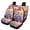 White Horse Pattern, variant on Pzuqiu Lightning Print Full Set Car Seat Covers Full Set, Interior Accessories Soft Fit for Truck