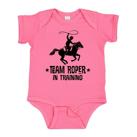 

Inktastic Team Roper in Training Cowboy Gift Baby Boy or Baby Girl Bodysuit
