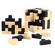 thumbnail image 2 of Rompecabezas de madera con forma de cubo AMAZA 3D en forma de T, 2 of 6