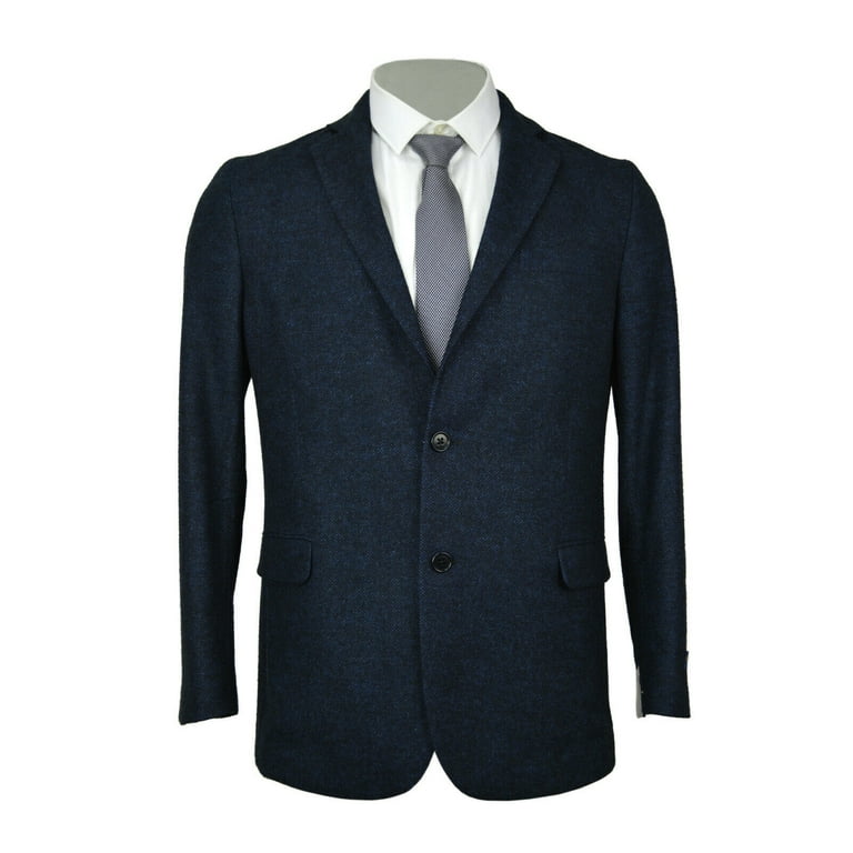 New Brooks Brothers Mens Dark Blue Regent Fit Wool The Soft Jacket Blazer 44L 0989 1