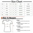 thumbnail image 3 of Women's Embroidery Mexican Shirt Short Sleeve Tshirt Boho Tops Tunic Fashion Causal Crew Neck Summer Blouses, 3 of 5
