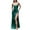 Green, variant on IROINNID Sundress For Women Fashion Sling Sleeveless Long Dress High Waist Dress Full-Length Solid Color Dress