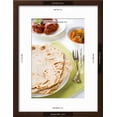 thumbnail image 3 of Chapatti Roti or Flat Bread, Curry Chicken and Dhal Indian Food on Dining Table, Framed Art Print Wall Art by szefei Sold by Art.Com, 3 of 6