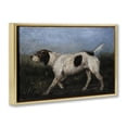 thumbnail image 2 of Stupell Industries Transitional Alert Hunting Dog in Field Gold Floating Frame Canvas Art, 31 x 21, by Arlington Prints, 2 of 8