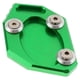thumbnail image 2 of Almohadil de de extensión de soporte de pata de motocicleta para 300 verde Baoblaze Cojín de pieles de motocicleta, 2 of 8