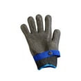 thumbnail image 2 of opvise 1Pc Cut Proof Stab Resistant Metal Mesh Carpentry Butcher Tailor Operation Glove Silver Gray, 2 of 6