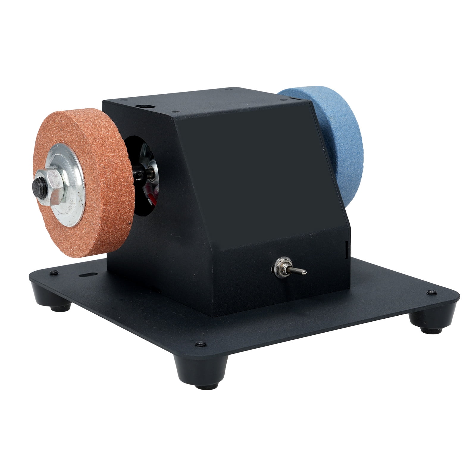Polishers,Sander 250w Bench 7 Adjustable Speed Knife Bench With 2pcs Speed Buffer Wood Diy Buffer Polisher Wheel Metal Polisher With Handcraft Tool Metal Wood 7 Adjustable Diy Handcraft