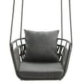 thumbnail image 6 of Modway Kaliah Powder-Coated Aluminum Frame Swing Chair in Charcoal, 6 of 9