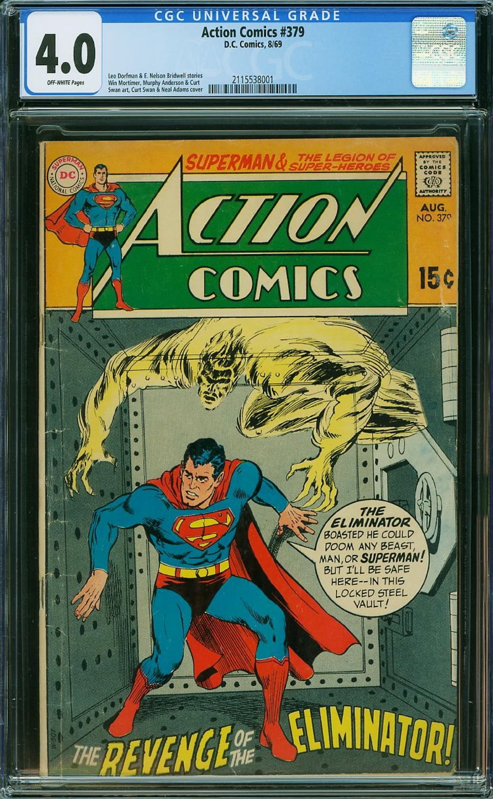 Cover of Action Comics #379