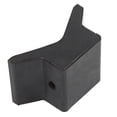 thumbnail image 3 of Boat V Block, Rubber Black Abrasion Resistant Bow Stop Rustproof  For  For Trailers, 3 of 8