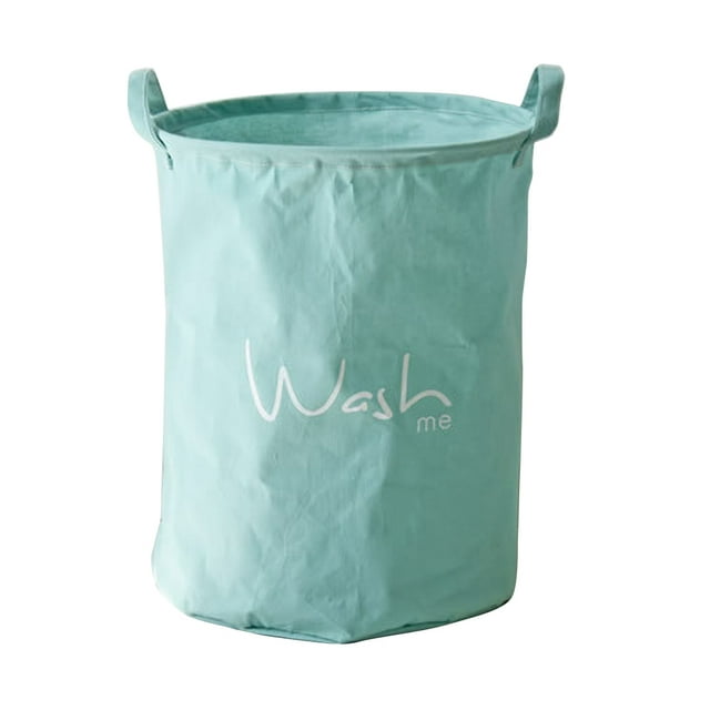 Organizador de de bolsa de almacenamiento de vandería impermeable Verde Sunnimix Cesta de almacenamiento de lino de algodón