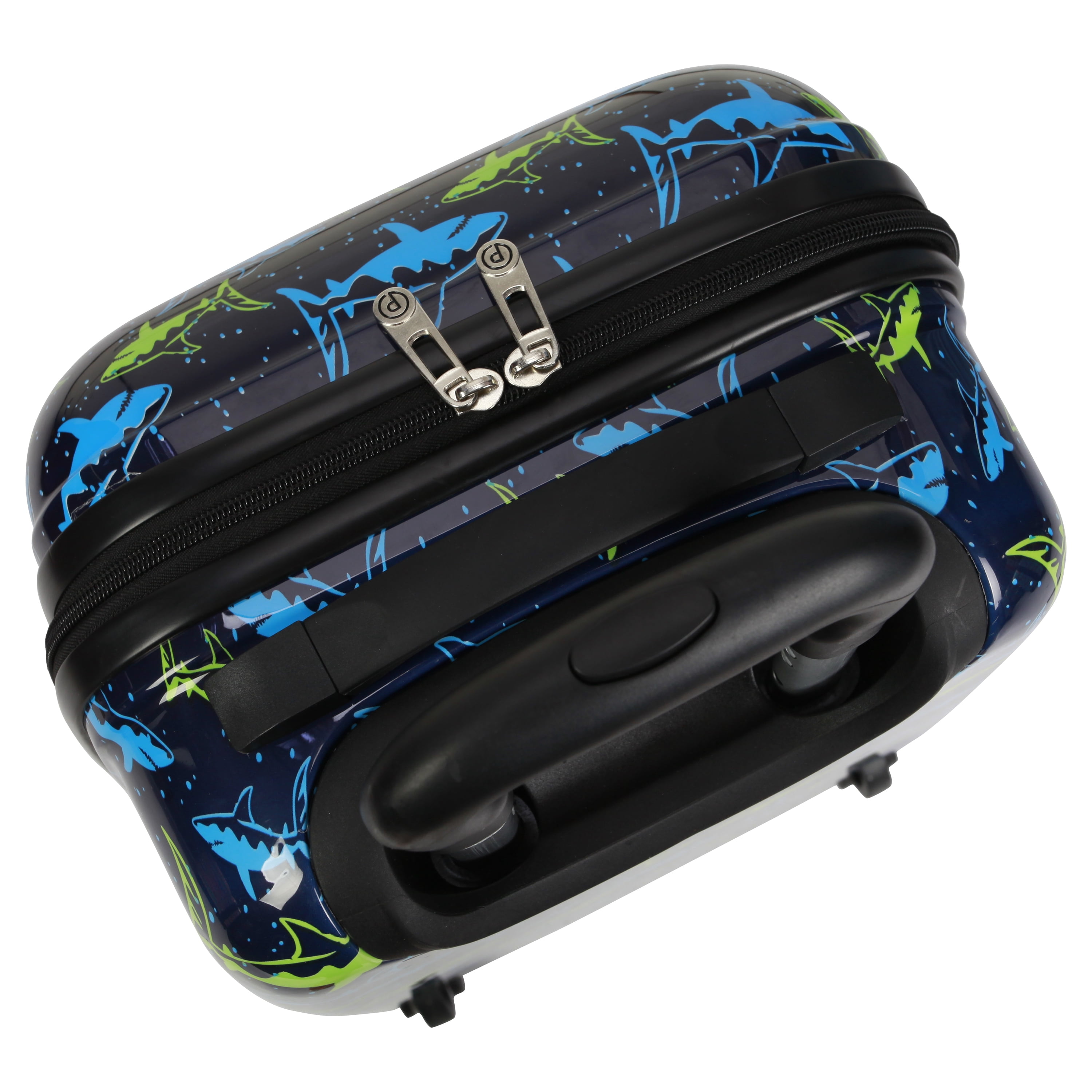 Protege Kids 18" Hardside Carry on Luggage, Neon Shark, (Walmart.Com Exclusive)