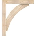 thumbnail image 3 of Ekena Millwork 5 1/2"W x 30"D x 34"H Thorton Block Smooth Bracket w/ Offset Brace, Douglas Fir, 3 of 25