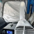 thumbnail image 3 of Almencla Portable Exhaust Pipe Car Window Cover Shading Cover Professional cessories, 3 of 7
