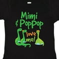 thumbnail image 4 of Inktastic Mimi and Poppop Love Me Grandson Dinosaur Boys Baby Bodysuit, 4 of 5