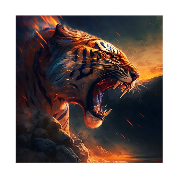 Canvas Wall Art - Ray Heere 'Desert Of Dreams 4' Wall Art for Living Room, Bedroom, or Office Décor by Trademark Fine Art - 14 x 14 Inches