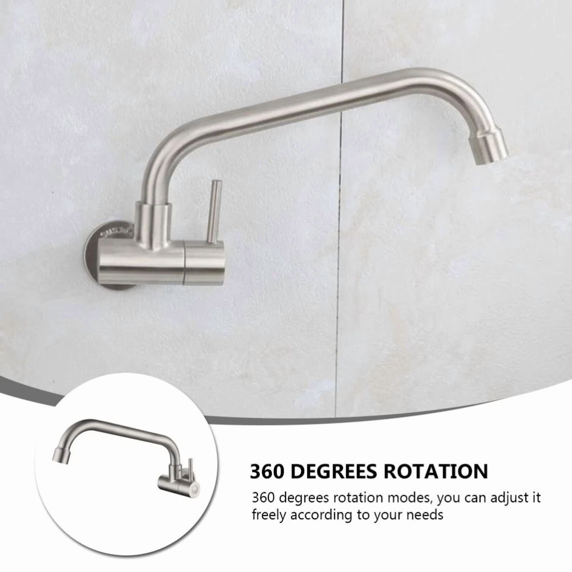 CRESTIN- Kitchen Basin Tap Hot Cold Water Faucet Water Saving Aerator