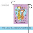 thumbnail image 3 of Toland Home Garden Kitty Paws Pawprints Cat Flag Double Sided 12x18 Inch, 3 of 5
