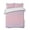Purple, variant on Quilts King Size Bedding Set, Pink Purple Ombre Lightweight Quilted Comforter, Modern Abstract Striped Polka Dots Soft Reversible Bedspread Coverlet with Pillow Covers for All Season, 96" x 106"
