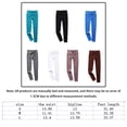 thumbnail image 1 of Seamless Ribbed Leggings Fitness Stretch Sportswear Hip Lifting Workout Striped Pants Ladies Workout Striped Gym Cycling Sports White L, 1 of 8