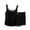 Black, variant on Bixock Pajamas Set for Women 2 Piece Loungewear Set Round Neck Sleeveless Tank Top And Shorts Solid Color Loose Indoor Homewear Sleepwear Women Clothings