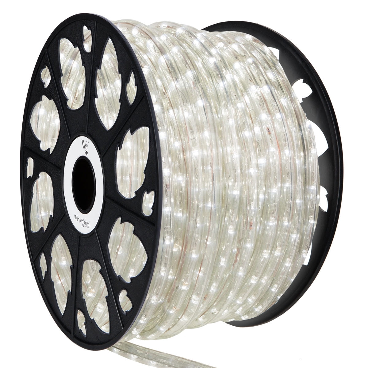 Wintergreen Lighting LED Rope Light, LED Flexible Light Rope String Light Indoor Outdoor, 120V