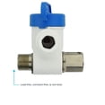 thumbnail image 4 of John Guest 3/8'' Polypropylene Angle Stop Push-Fit Adapter Valve, 4 of 5