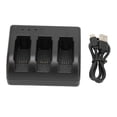 thumbnail image 2 of Replacement Battery Triple Charger,801 Camera Battery Triple Camera Battery Charger Channel USB Charger Best in Class, 2 of 14