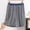 1Blue, variant on Plus Size Loungewear Shorts for Womens Striped Stretch Elastic Waist Sleepwear Shorts Ultra Soft Textured Loose Relaxed Fit Nightdress