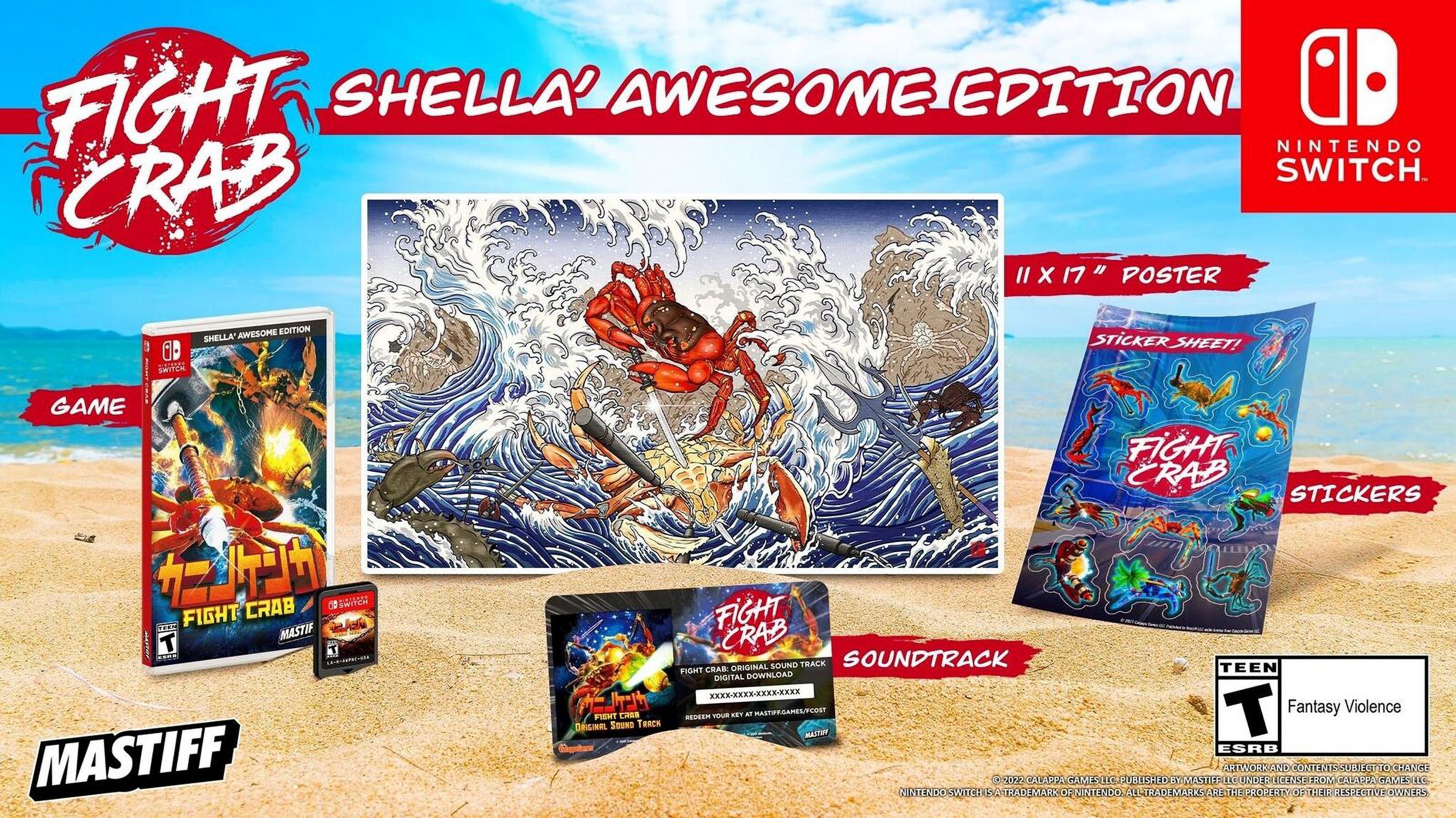 Fight Crab - Shella Awesome Edition [Nintendo Switch] - Walmart.com