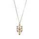 thumbnail image 3 of Collar de 1 pieza con colgante de 7 piedras, collar de oro, regalo para, 3 of 9