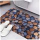 thumbnail image 5 of unbranded 1Ud Anti-Skid Bath Mat Azul En Poliéster Para Hogar Con Absorción Y De, 5 of 8
