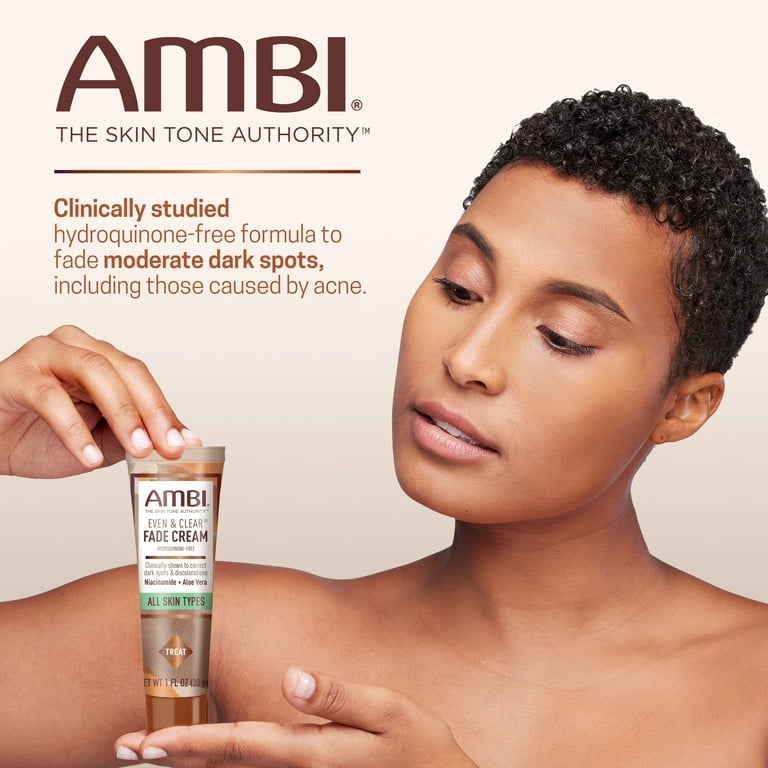 AMBI Even Clear Facial Fade Cream Hydroquinone Free 1 oz