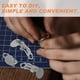 thumbnail image 5 of 100pcs Base de arete de clip de 100 piezas CLIPS ORA NO PIER PIERADO ACCESORIOS, 5 of 5