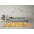 thumbnail image 3 of Ahgly Company Indoor Rectangle Abstract Brown Contemporary Area Rugs, 2' x 4', 3 of 4