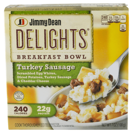Jimmy Dean Delights Turkey Sausage Breakfast Bowl, 7 oz