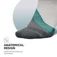 thumbnail image 4 of Feetures Elite Light Cushion No Show Tab Ankle Socks - Sport Sock with Targeted Compression - Stone Ivy , Small (1 Pair), 4 of 7